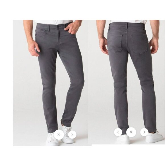 NWT SWET TAILOR DUO PANTS Slim Fit Men Gray Jeans 30 X 30 Stretch $129 - Picture 1 of 6